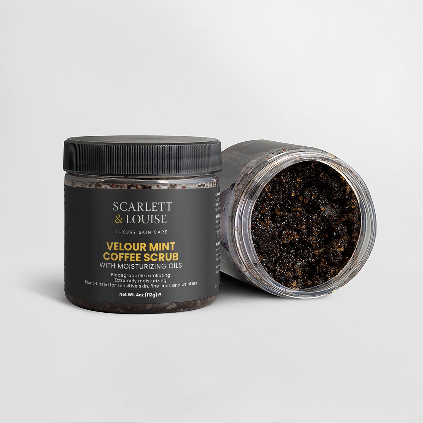 Velour Mint Coffee Scrub