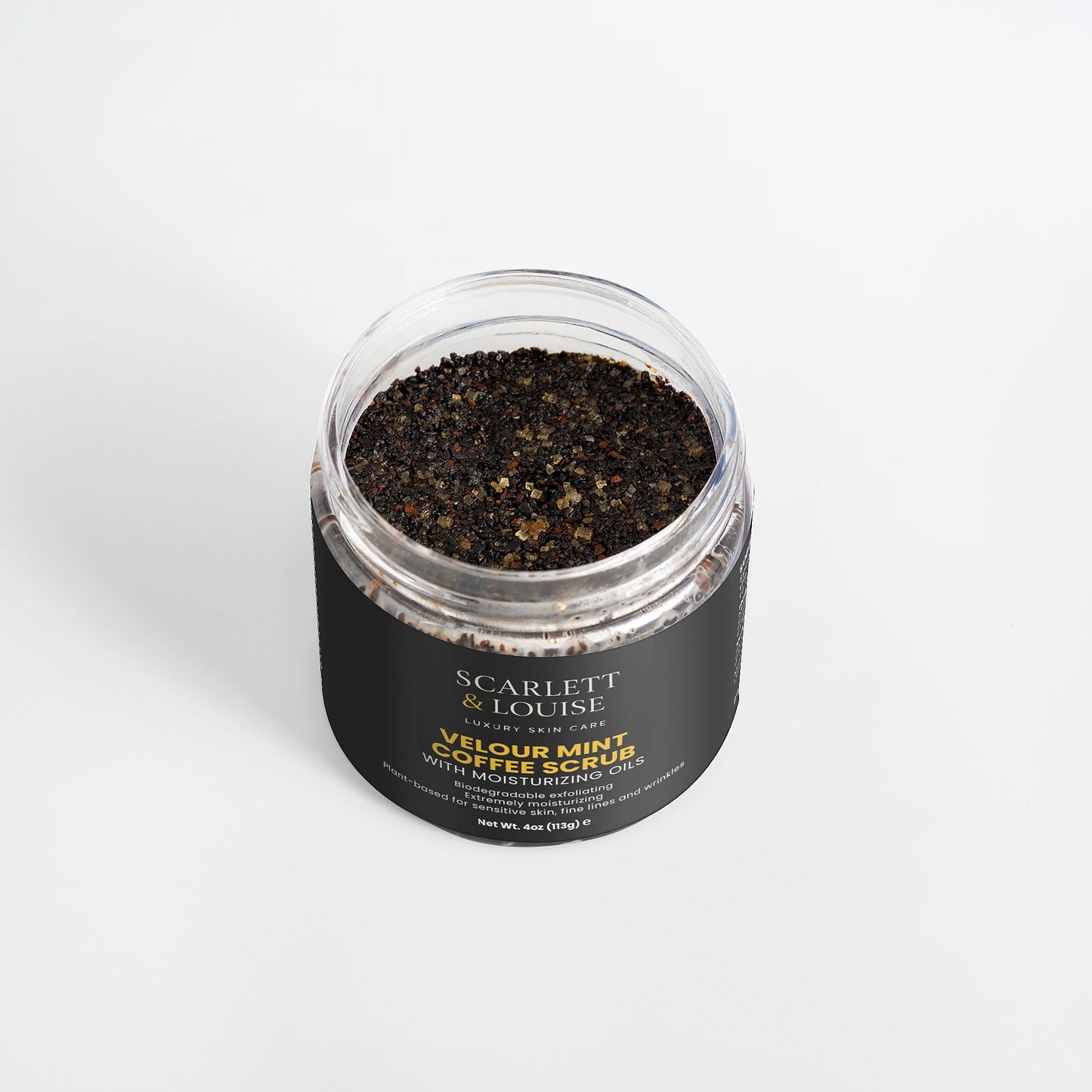 Velour Mint Coffee Scrub