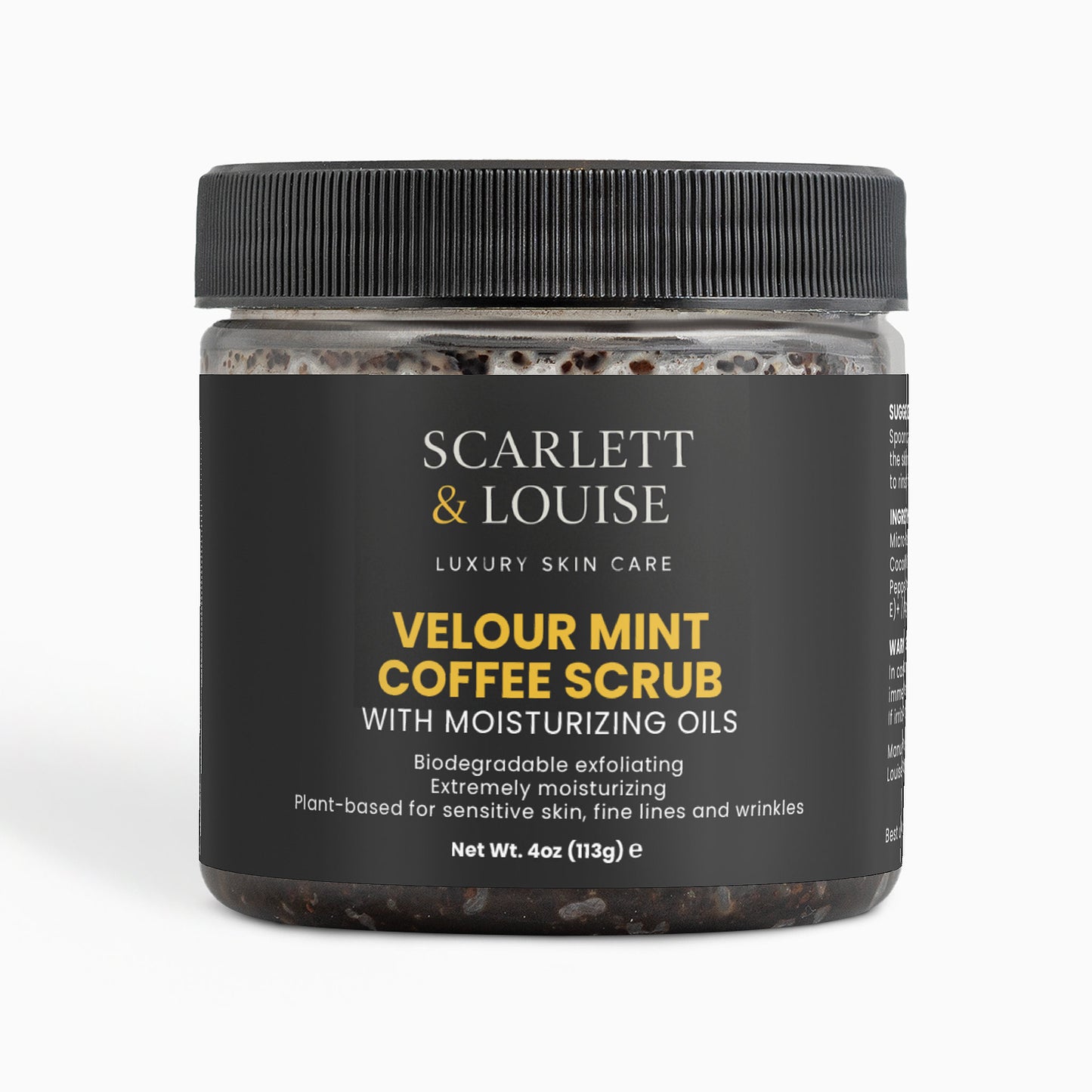 Velour Mint Coffee Scrub
