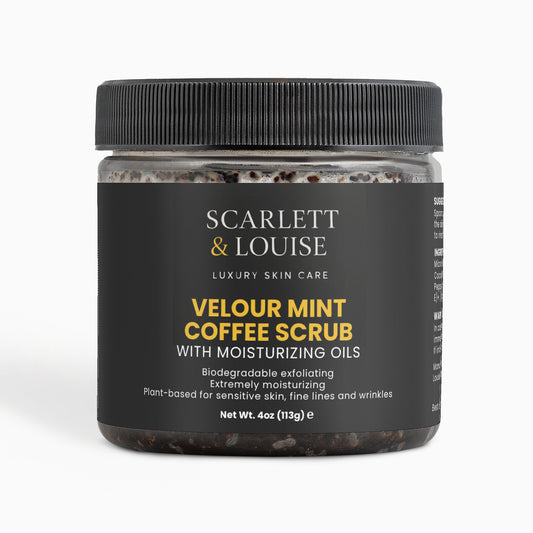 Velour Mint Coffee Scrub